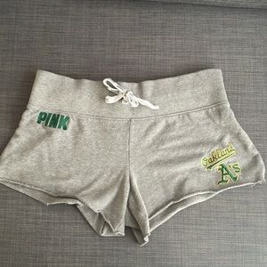 VS Pink Oakland A’s Shorts